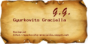 Gyurkovits Graciella névjegykártya